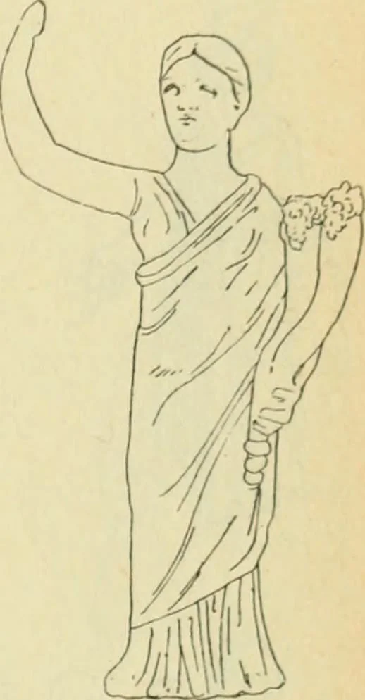 An illustration from Répertoire de la statuaire grecque et romaine, 1908, leaf 166