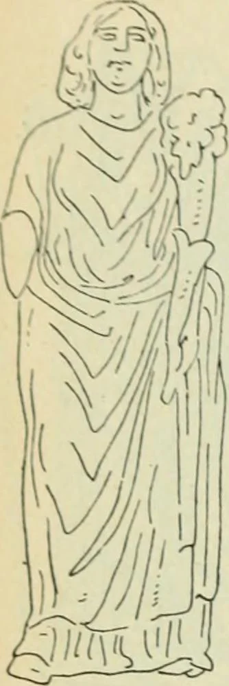 An illustration from Répertoire de la statuaire grecque et romaine, 1908, leaf 167