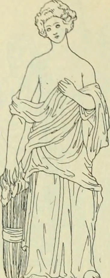 An illustration from Répertoire de la statuaire grecque et romaine, 1908, leaf 167