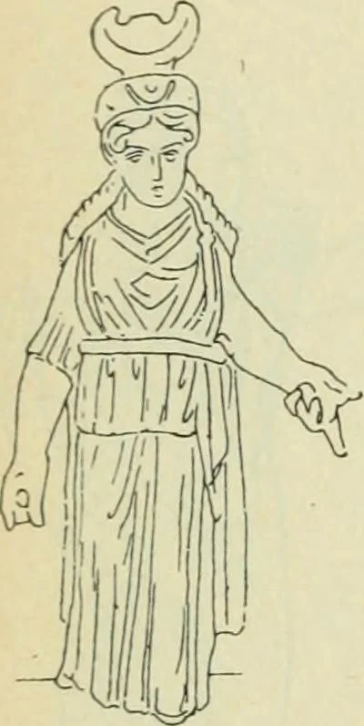 An illustration from Répertoire de la statuaire grecque et romaine, 1908, leaf 167