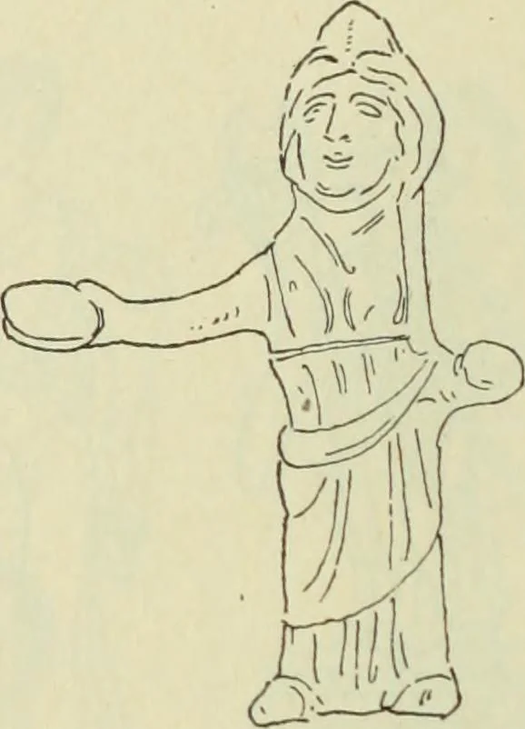 An illustration from Répertoire de la statuaire grecque et romaine, 1908, leaf 167
