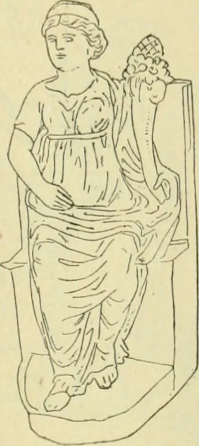 An illustration from Répertoire de la statuaire grecque et romaine, 1908, leaf 168