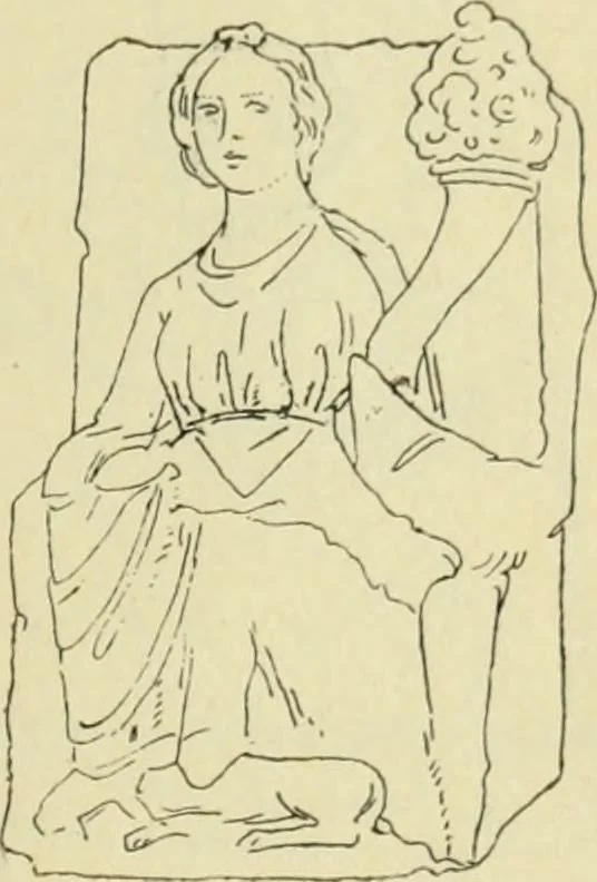 An illustration from Répertoire de la statuaire grecque et romaine, 1908, leaf 168