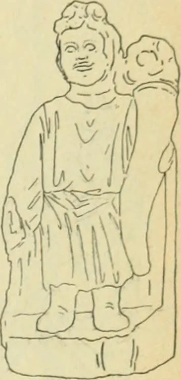 An illustration from Répertoire de la statuaire grecque et romaine, 1908, leaf 168