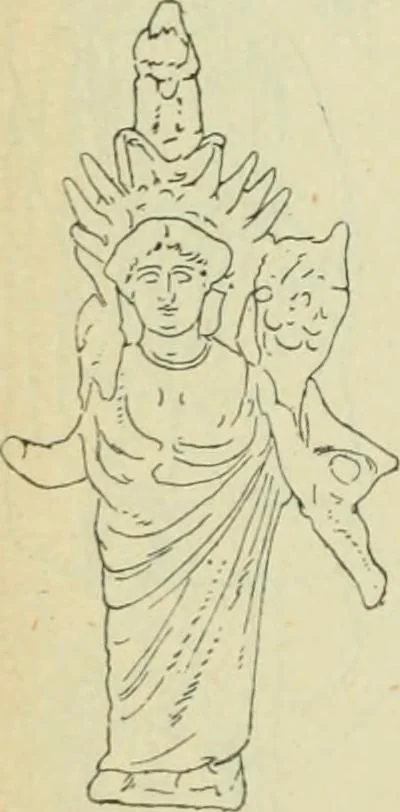 An illustration from Répertoire de la statuaire grecque et romaine, 1908, leaf 169
