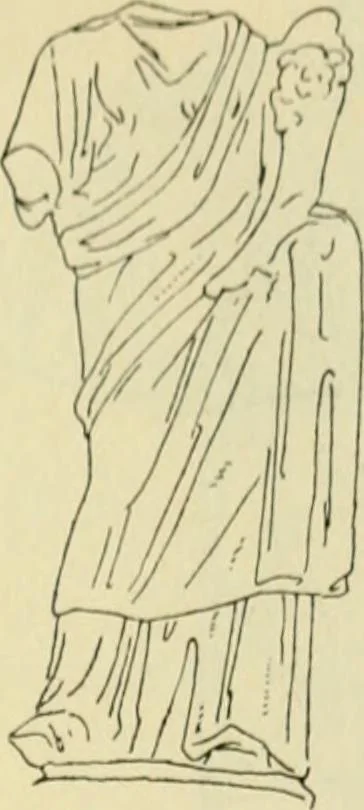 An illustration from Répertoire de la statuaire grecque et romaine, 1908, leaf 170