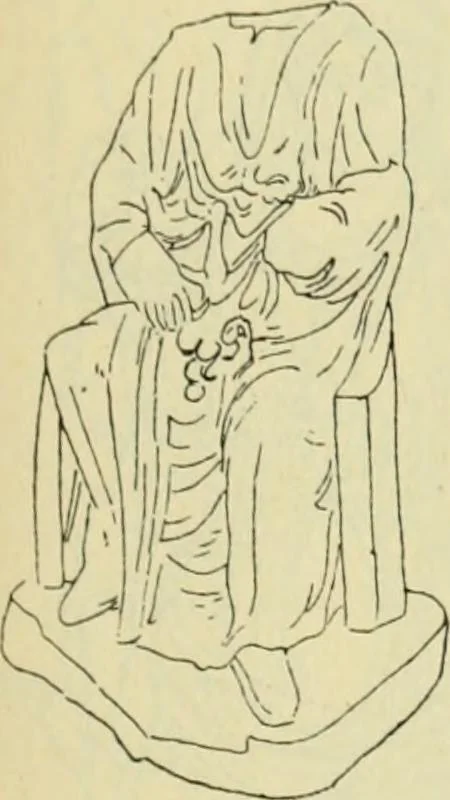 An illustration from Répertoire de la statuaire grecque et romaine, 1908, leaf 170