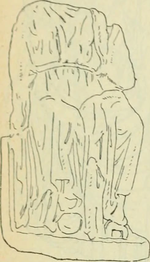 An illustration from Répertoire de la statuaire grecque et romaine, 1908, leaf 171