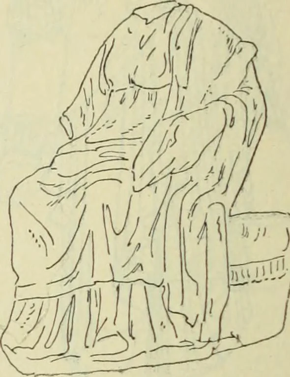 An illustration from Répertoire de la statuaire grecque et romaine, 1908, leaf 171