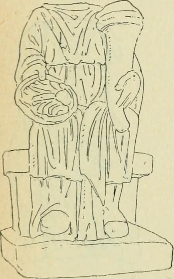 An illustration from Répertoire de la statuaire grecque et romaine, 1908, leaf 171