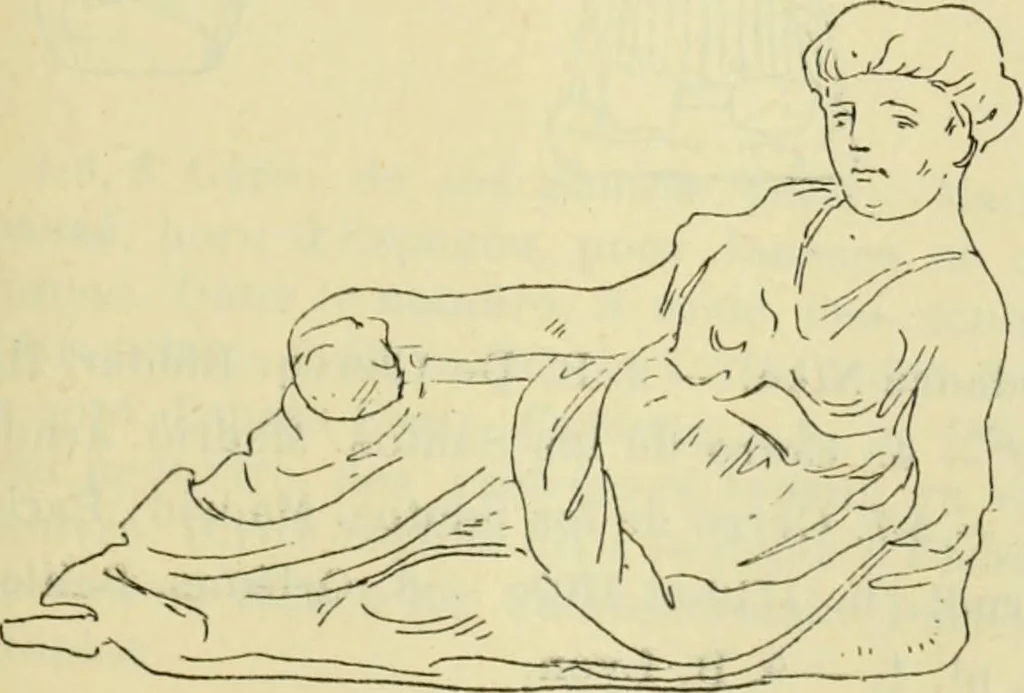 An illustration from Répertoire de la statuaire grecque et romaine, 1908, leaf 172