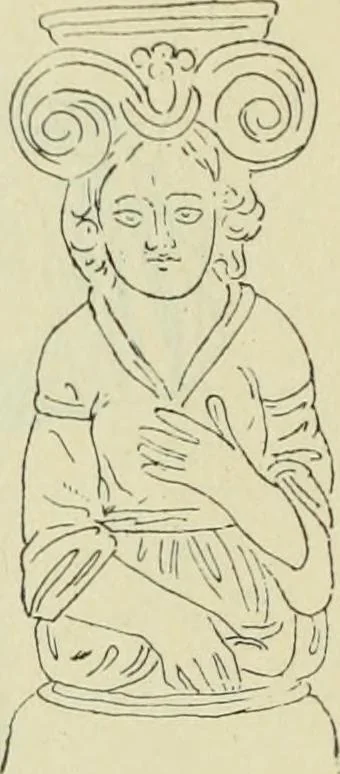 An illustration from Répertoire de la statuaire grecque et romaine, 1908, leaf 173