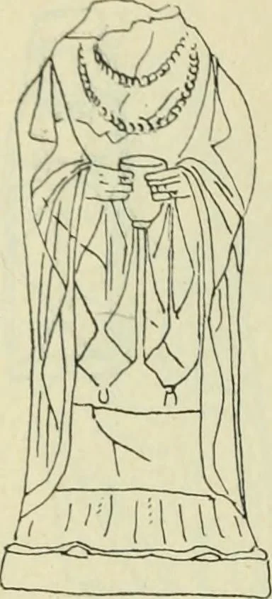 An illustration from Répertoire de la statuaire grecque et romaine, 1908, leaf 175