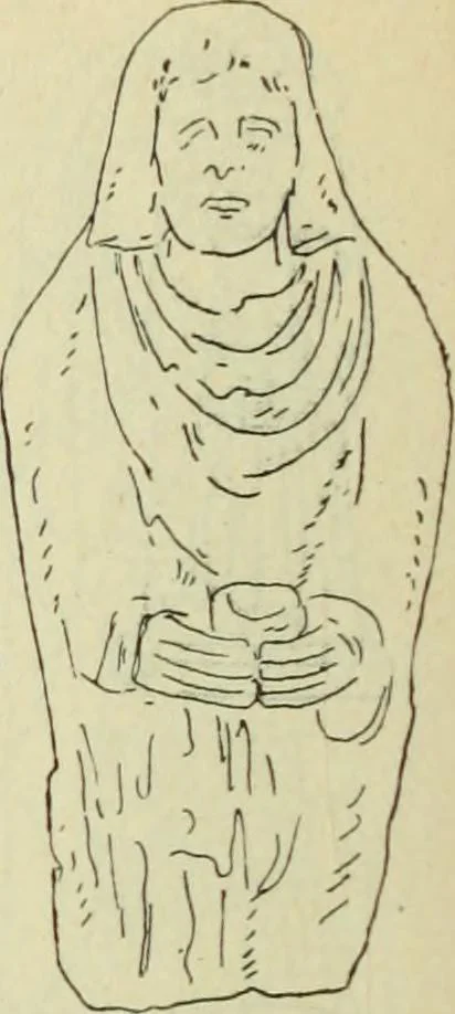 An illustration from Répertoire de la statuaire grecque et romaine, 1908, leaf 175