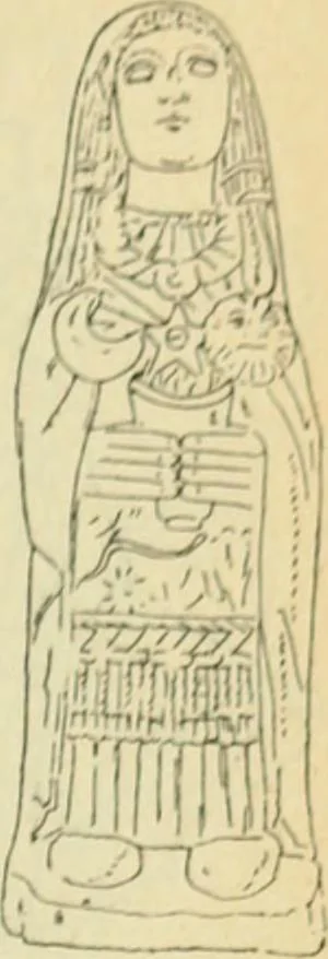 An illustration from Répertoire de la statuaire grecque et romaine, 1908, leaf 176