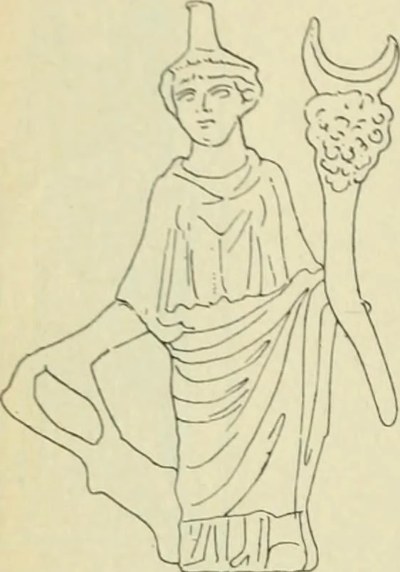 An illustration from Répertoire de la statuaire grecque et romaine, 1908, leaf 177