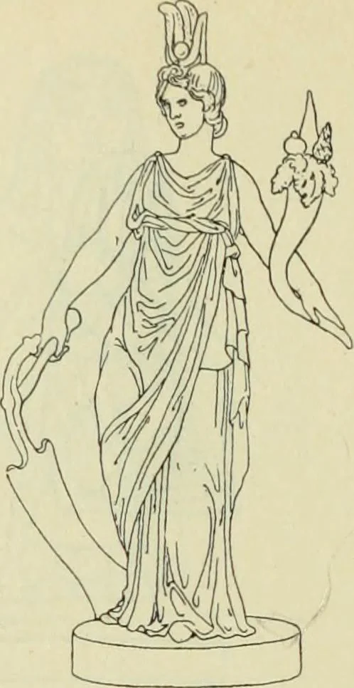 An illustration from Répertoire de la statuaire grecque et romaine, 1908, leaf 177