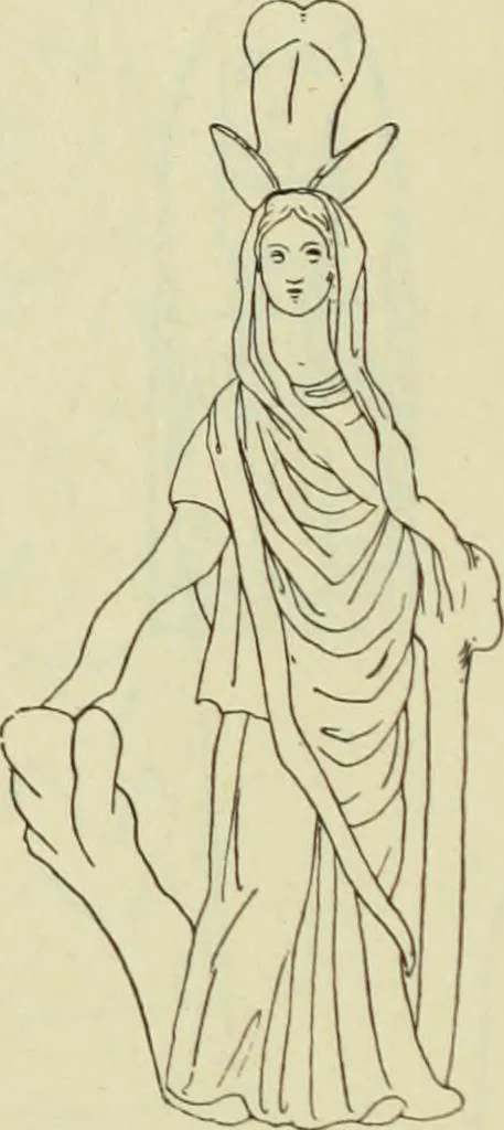 An illustration from Répertoire de la statuaire grecque et romaine, 1908, leaf 177