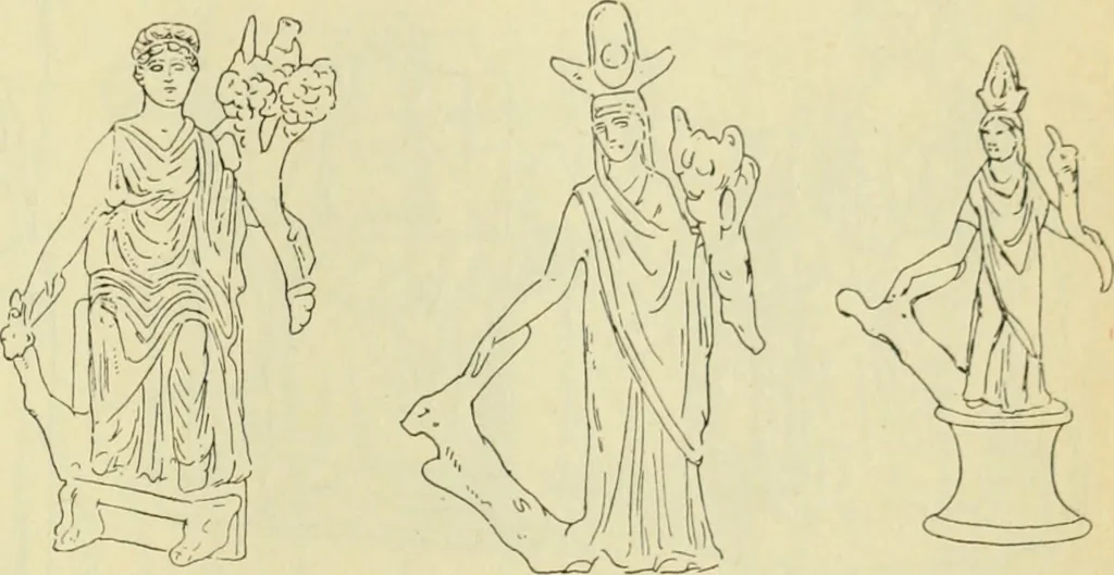 An illustration from Répertoire de la statuaire grecque et romaine, 1908, leaf 178