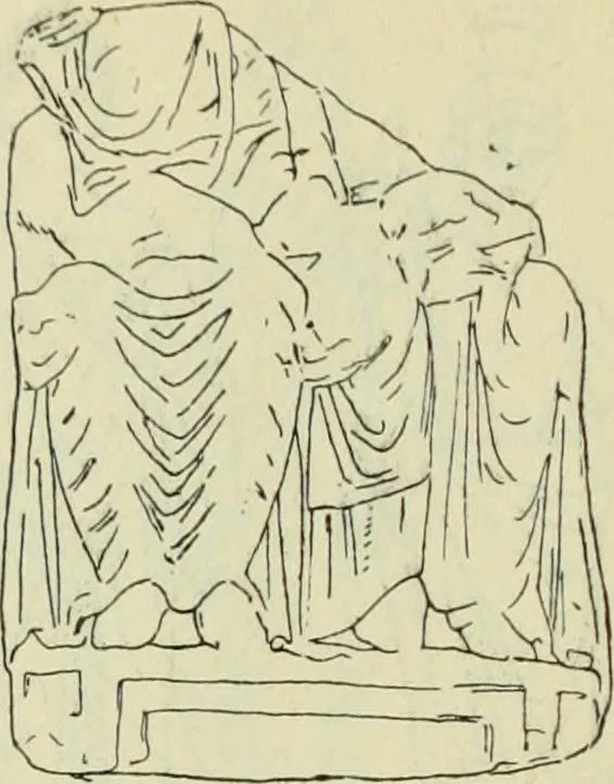 An illustration from Répertoire de la statuaire grecque et romaine, 1908, leaf 179