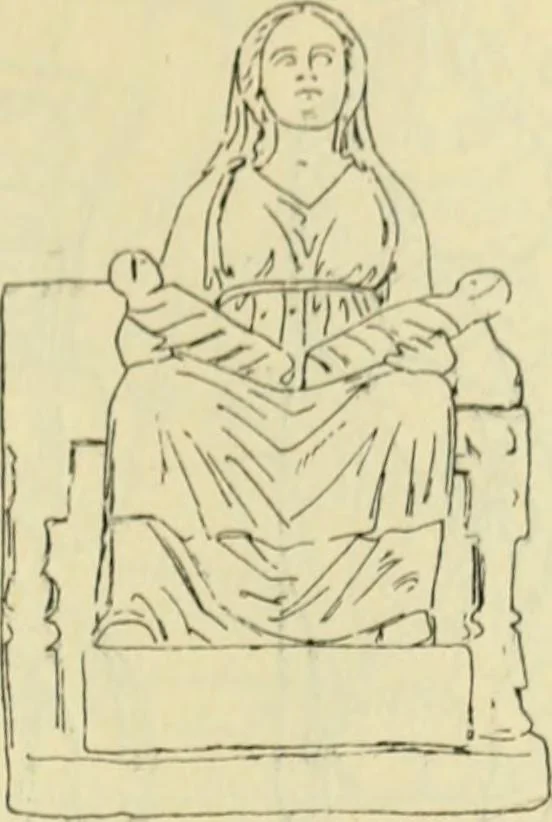 An illustration from Répertoire de la statuaire grecque et romaine, 1908, leaf 180