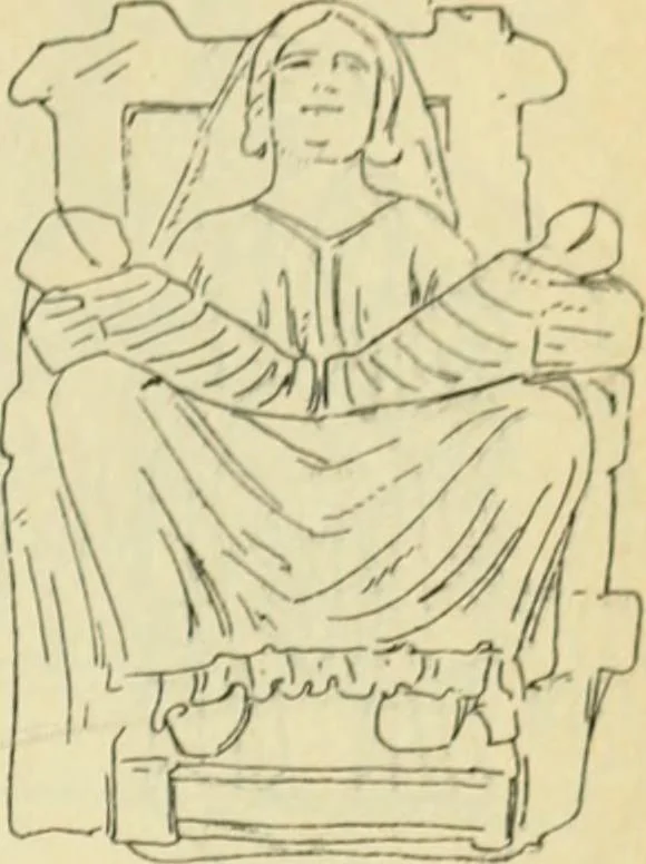An illustration from Répertoire de la statuaire grecque et romaine, 1908, leaf 180