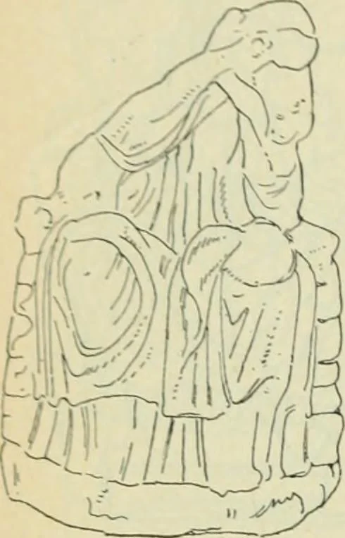 An illustration from Répertoire de la statuaire grecque et romaine, 1908, leaf 181