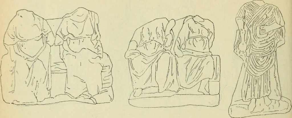 An illustration from Répertoire de la statuaire grecque et romaine, 1908, leaf 183