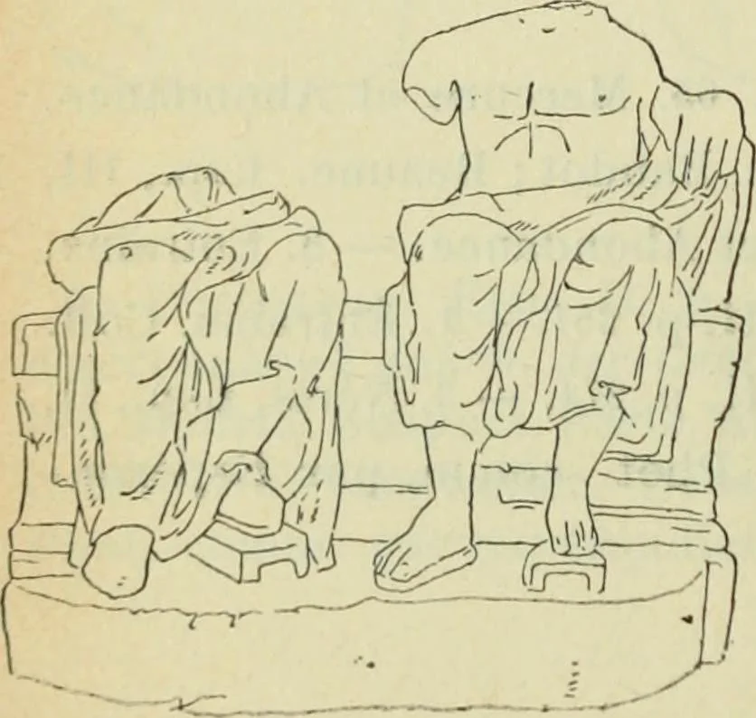 An illustration from Répertoire de la statuaire grecque et romaine, 1908, leaf 183