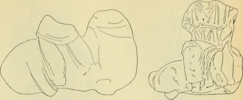 An illustration from Répertoire de la statuaire grecque et romaine, 1908, leaf 184