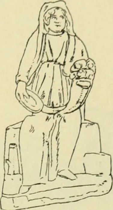 An illustration from Répertoire de la statuaire grecque et romaine, 1908, leaf 184