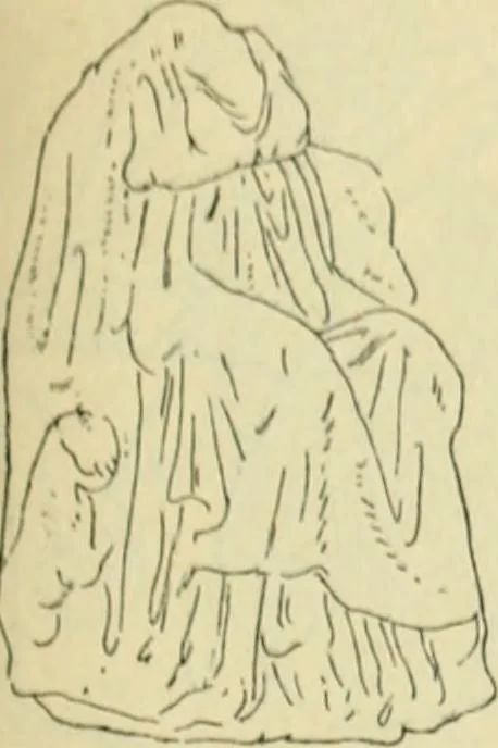 An illustration from Répertoire de la statuaire grecque et romaine, 1908, leaf 186