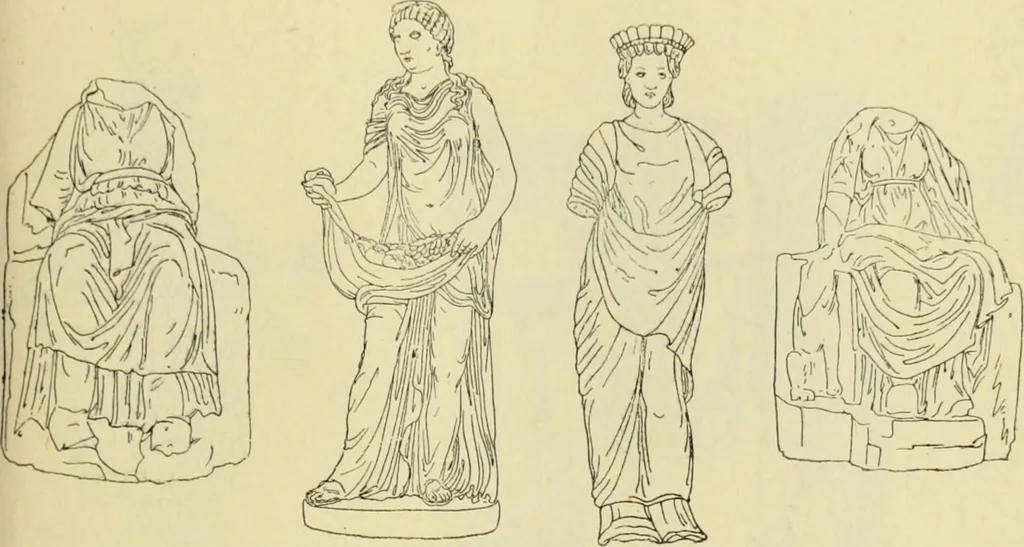 An illustration from Répertoire de la statuaire grecque et romaine, 1908, leaf 186
