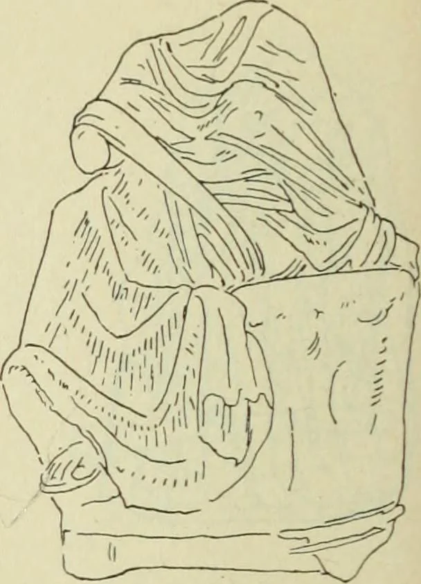 An illustration from Répertoire de la statuaire grecque et romaine, 1908, leaf 187