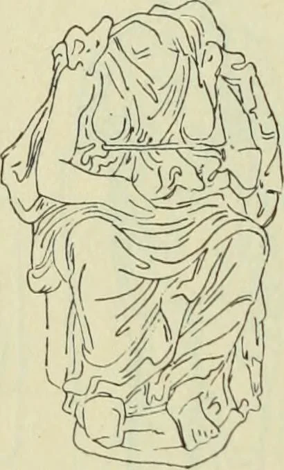An illustration from Répertoire de la statuaire grecque et romaine, 1908, leaf 187
