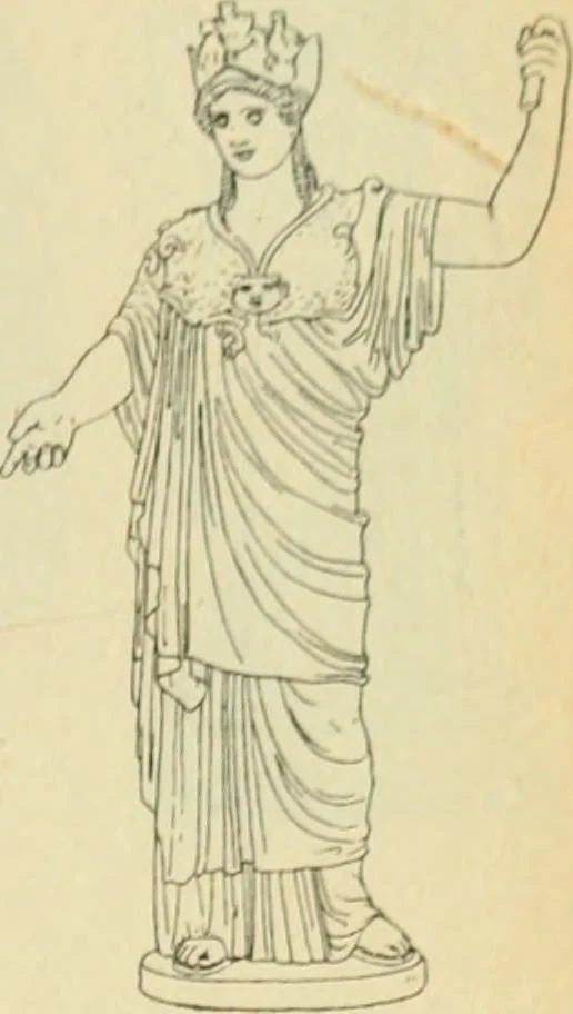 An illustration from Répertoire de la statuaire grecque et romaine, 1908, leaf 188