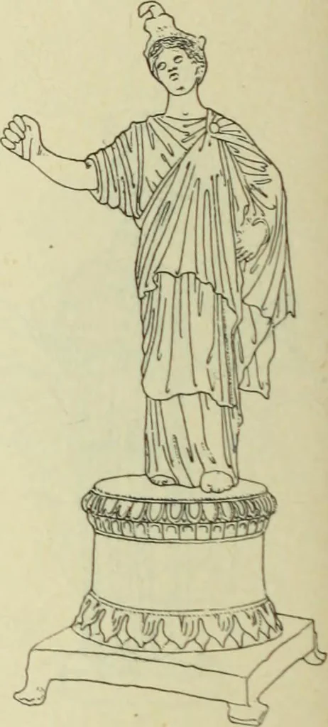 An illustration from Répertoire de la statuaire grecque et romaine, 1908, leaf 189