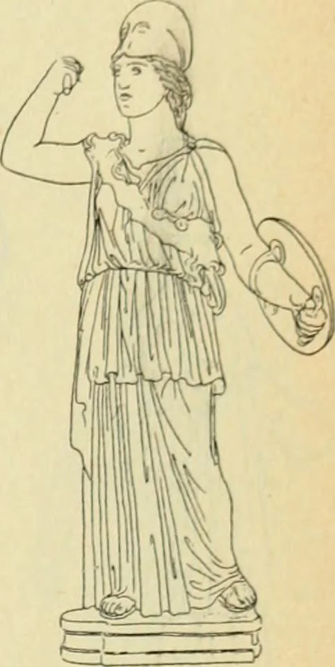 An illustration from Répertoire de la statuaire grecque et romaine, 1908, leaf 190
