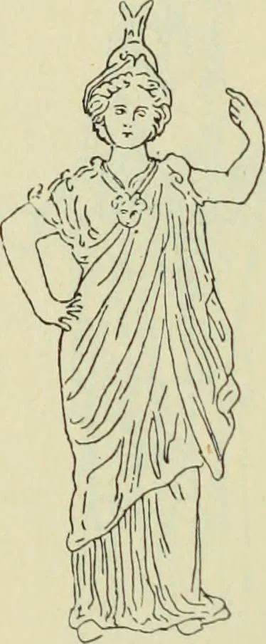 An illustration from Répertoire de la statuaire grecque et romaine, 1908, leaf 191
