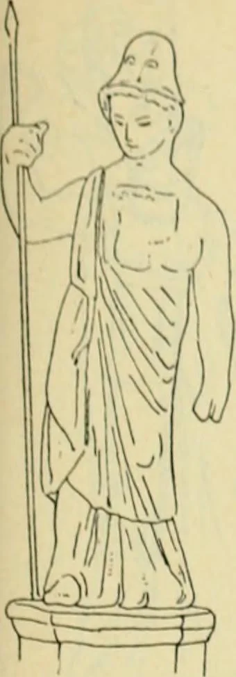 An illustration from Répertoire de la statuaire grecque et romaine, 1908, leaf 192
