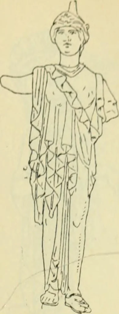 An illustration from Répertoire de la statuaire grecque et romaine, 1908, leaf 192