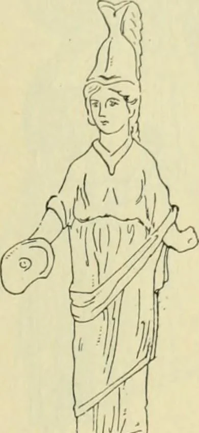 An illustration from Répertoire de la statuaire grecque et romaine, 1908, leaf 192