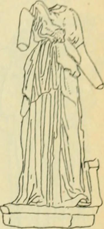 An illustration from Répertoire de la statuaire grecque et romaine, 1908, leaf 194