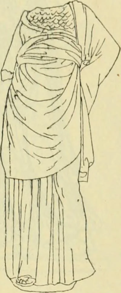 An illustration from Répertoire de la statuaire grecque et romaine, 1908, leaf 194
