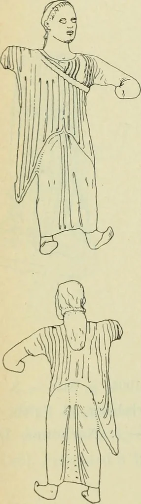 An illustration from Répertoire de la statuaire grecque et romaine, 1908, leaf 195