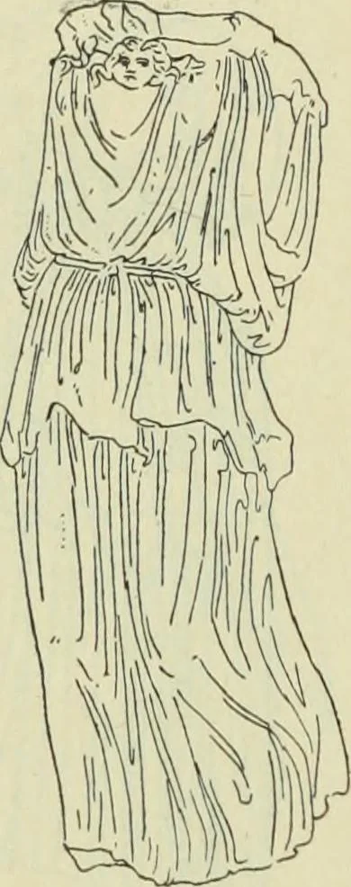 An illustration from Répertoire de la statuaire grecque et romaine, 1908, leaf 195