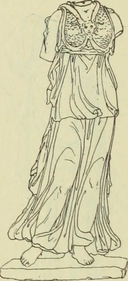 An illustration from Répertoire de la statuaire grecque et romaine, 1908, leaf 195