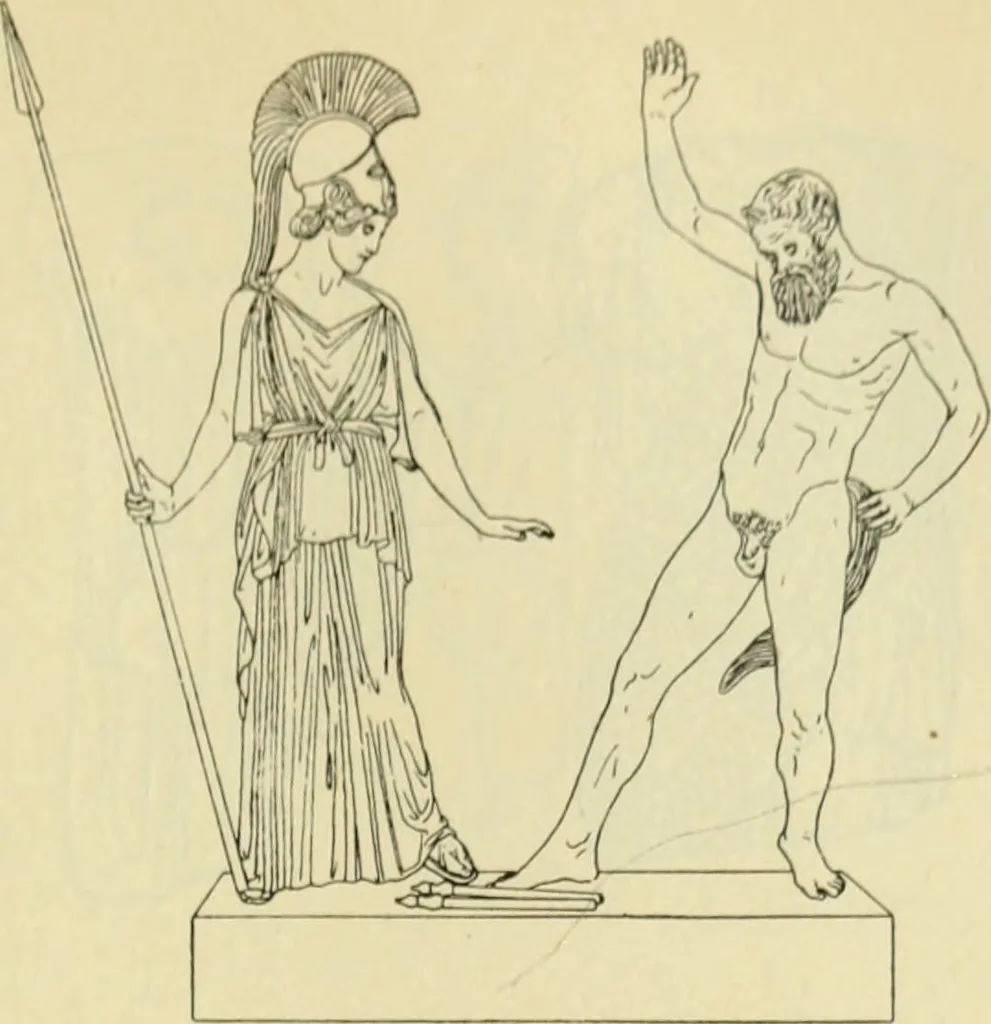 An illustration from Répertoire de la statuaire grecque et romaine, 1908, leaf 196
