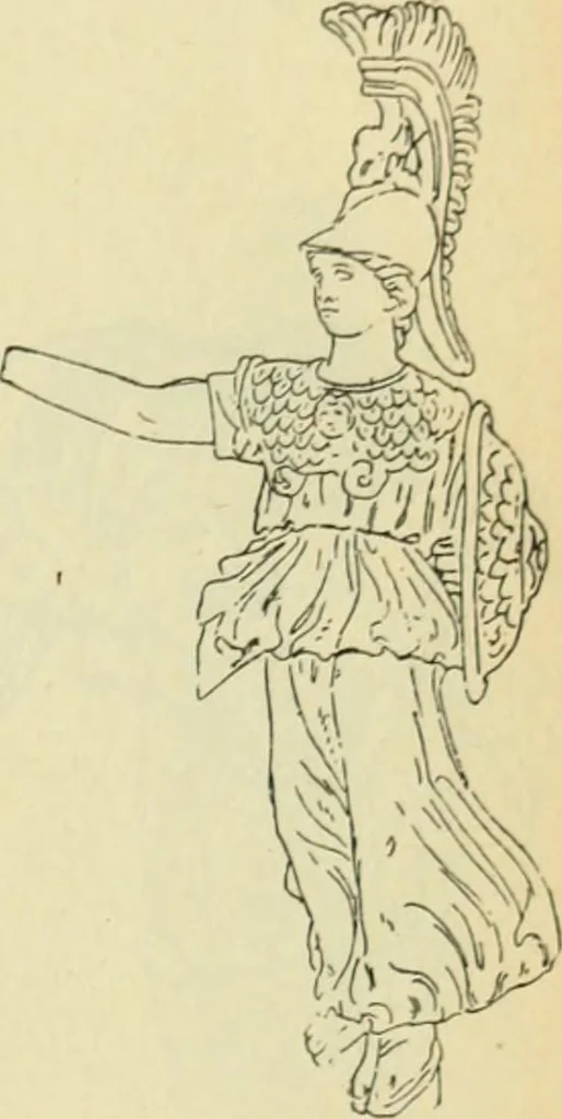 An illustration from Répertoire de la statuaire grecque et romaine, 1908, leaf 196