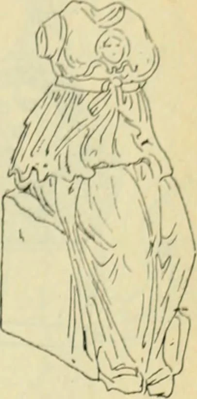 An illustration from Répertoire de la statuaire grecque et romaine, 1908, leaf 198